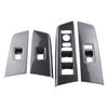 For Honda CR-V CRV 2023 2024 2025 RHD Window Lift Switch Button Panel Cover 4Pcs Decoration Sticker Trim Interior Accessories