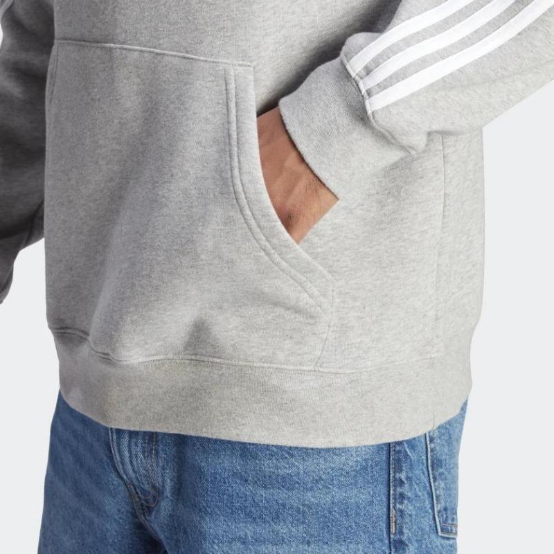 adidas Originals Adicolor Classics 3-Stripes Hoodie Men Hoodies Gray IL2496
