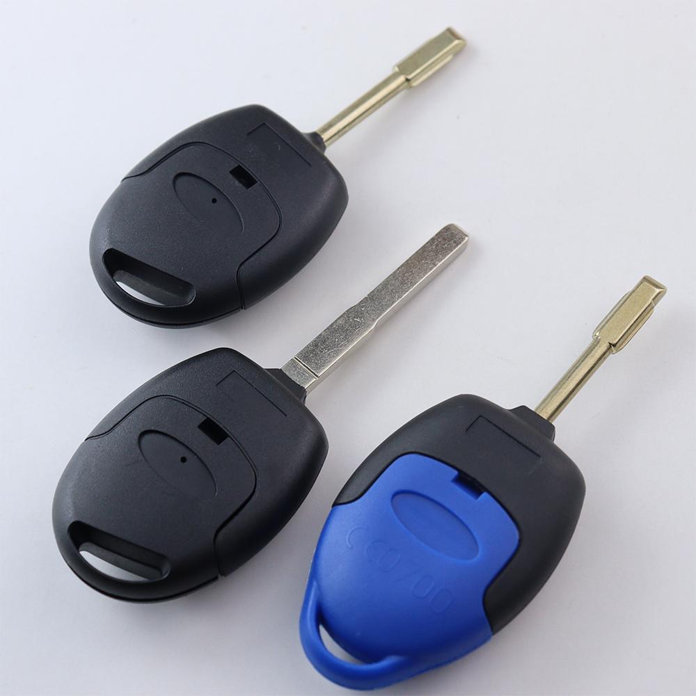 3 Bottons Metal Car Key Cover Fob Case Shell For Ford Focus Mk2 Mk7 Mk5 Mk6 Fiesta Fusion Mondeo Mk3 Transit Street Ka