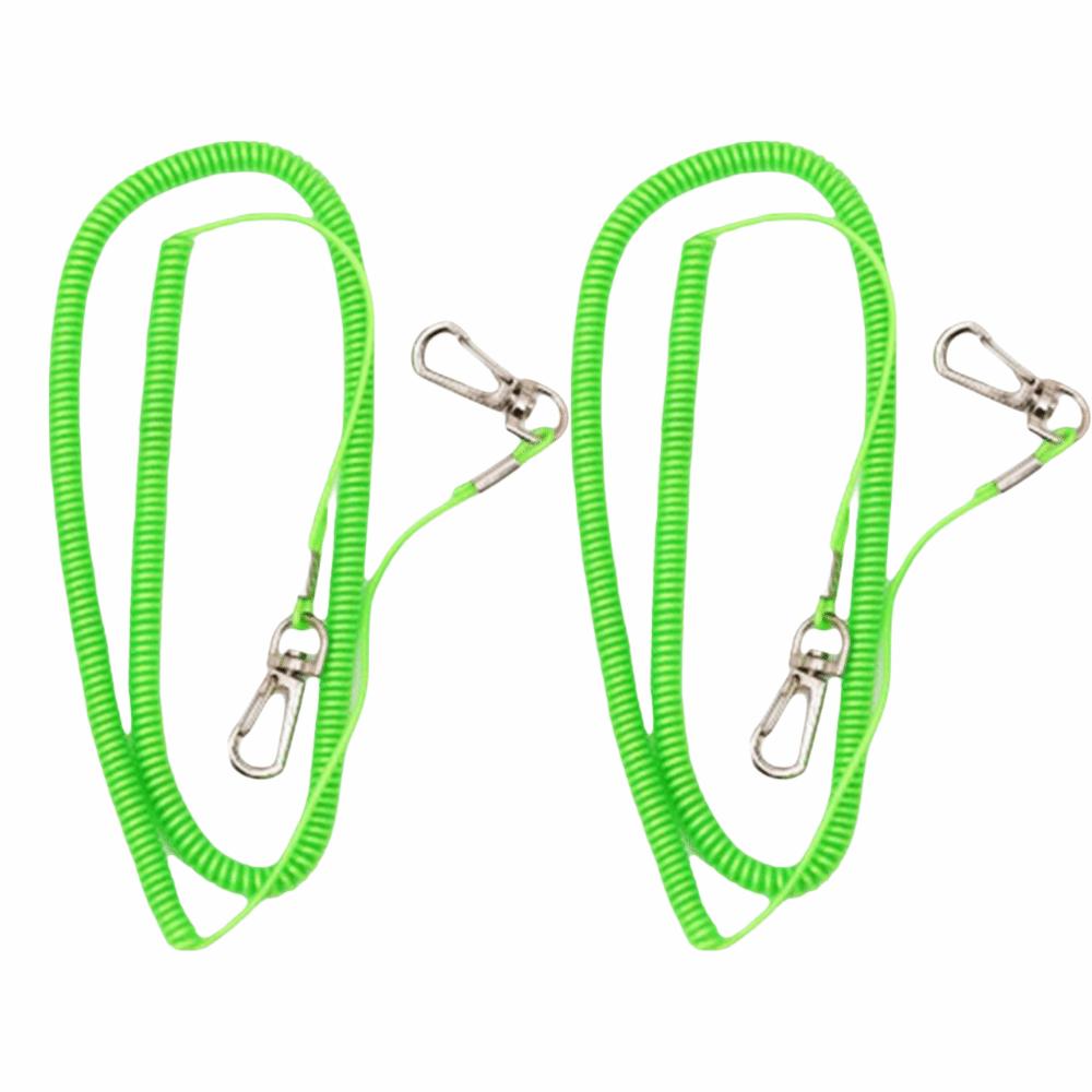 2PCS with Detachable Buckle Fishing Rod Lanyard Rope 5m Fishing Lanyard  Fishing Equipment