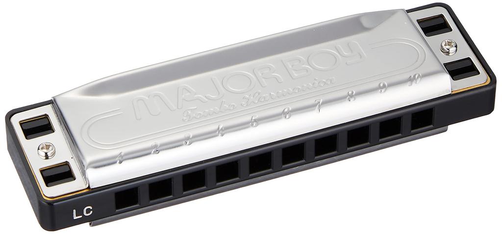 TOMBO MAJOR BOY (LC key) 10-hole harmonica TOMBO MAJOR BOY No.1710 1710LC