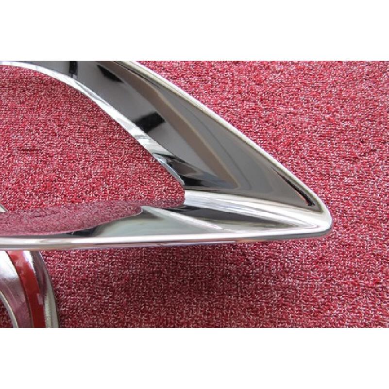 For 2012-2016 Mazda CX-5 Chrome Rear Fog Light Cover Bumper Reflector Surrounds