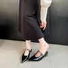 Pointed Toe Women Slippers Fashion Wedges Sandals Summer Woman Mules Shoes 2025 Trend Brand Retro Elegant Slingback Slides