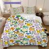 Anime Pocket Monster Print Soft Comfortable Duvet Cover, Children's Bedding Set Gift, Various Sizes Available LXR119
