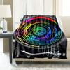 Record Player Blanket Soft Warm Throw Blanket Nap Blanket For Couch Sofa Office Bed Camping Travel Multipurpose Gift Blanket For All Season