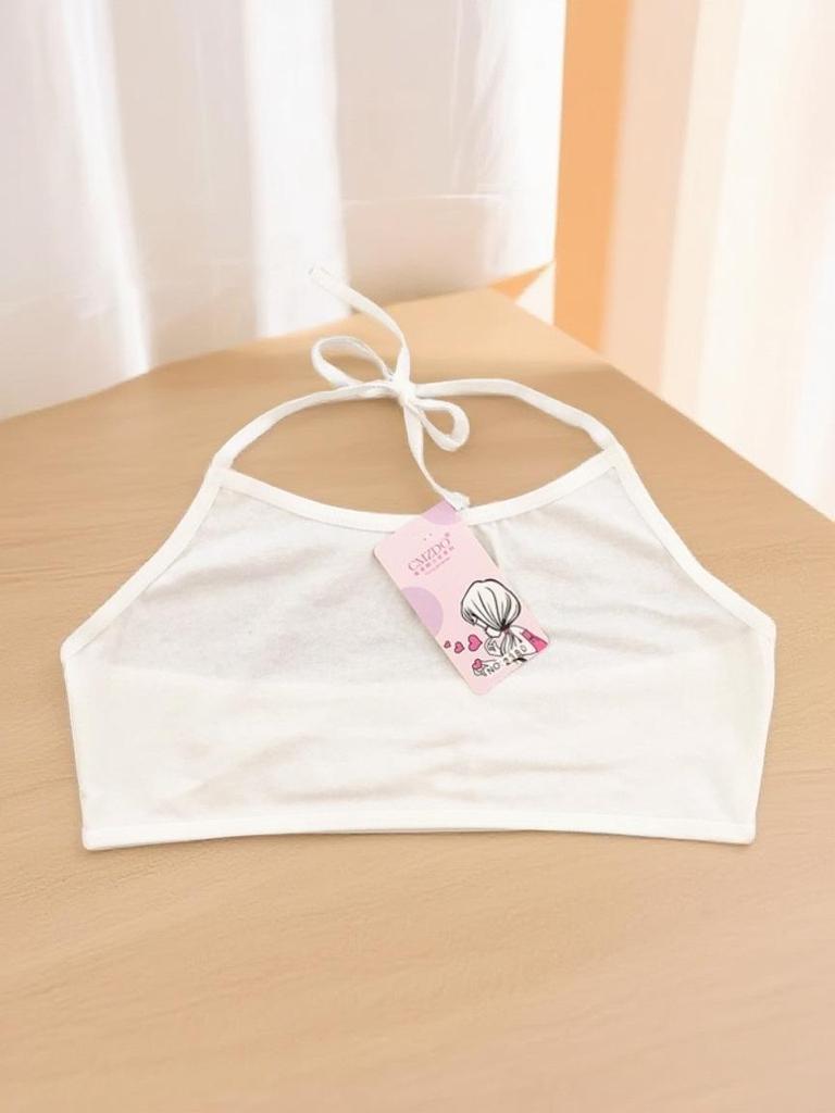 Girls' Summer Vest for Teens, Youth Camisole, Base Layer Bandeau for Primary/Middle School