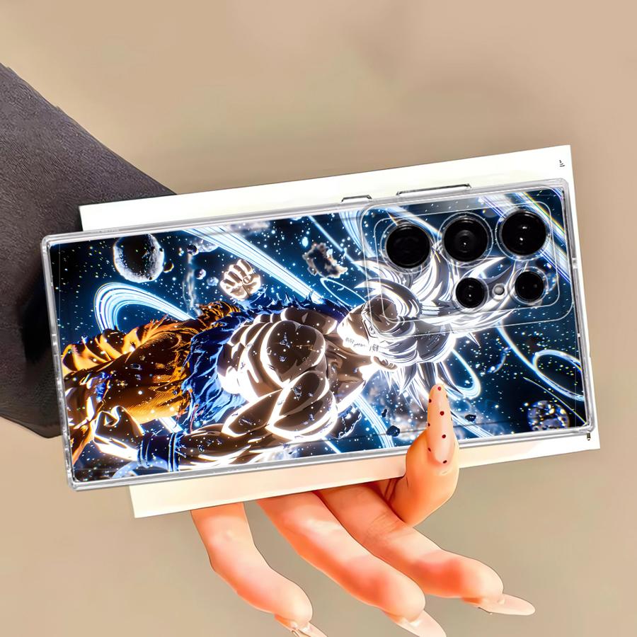 Pouzdro Dragon Ball Goku pro Samsung Galaxy S25 Edge S24 Note 20 Ultra 10 S21 S23 Ultra S20 Plus S26 S22 FE Kryt na telefon