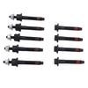 9PCS Exhaust Manifold Bolt Kit 6505316AA Carbon Steel Exhaust Manifold Bolt Stud Nut Hardware Set Replacement for 300