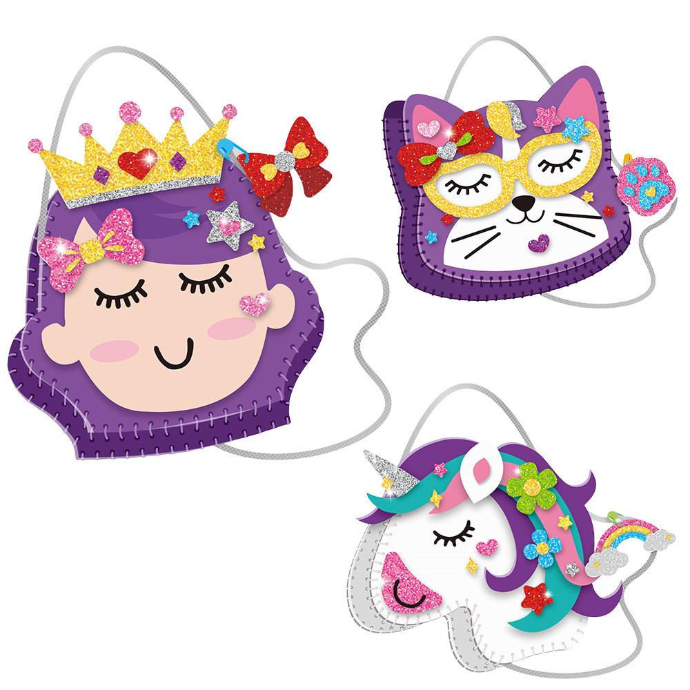 Kit Bag Felt With Creative Crafting And Educational Fun For Kids Handmade Play