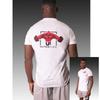 Fitness White Weightlifting Training Trend Outdoor Sports Leisure Tshirt Mens and Womens Luxury Brand Tops