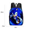 Ghiozdan Sonic Waterproof Backpack 29x44x13cm Blue Large Capacity School Bag Laptop Backpack