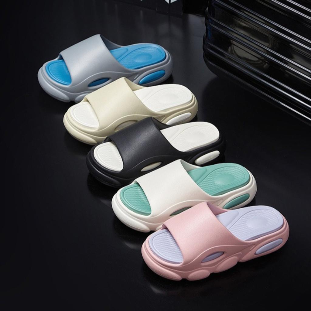 Thick Soled, Men's Slippers, Summer, Height Increasing, Wear-resistant, Non Slip, Home Slippers, Sandals, Sandals