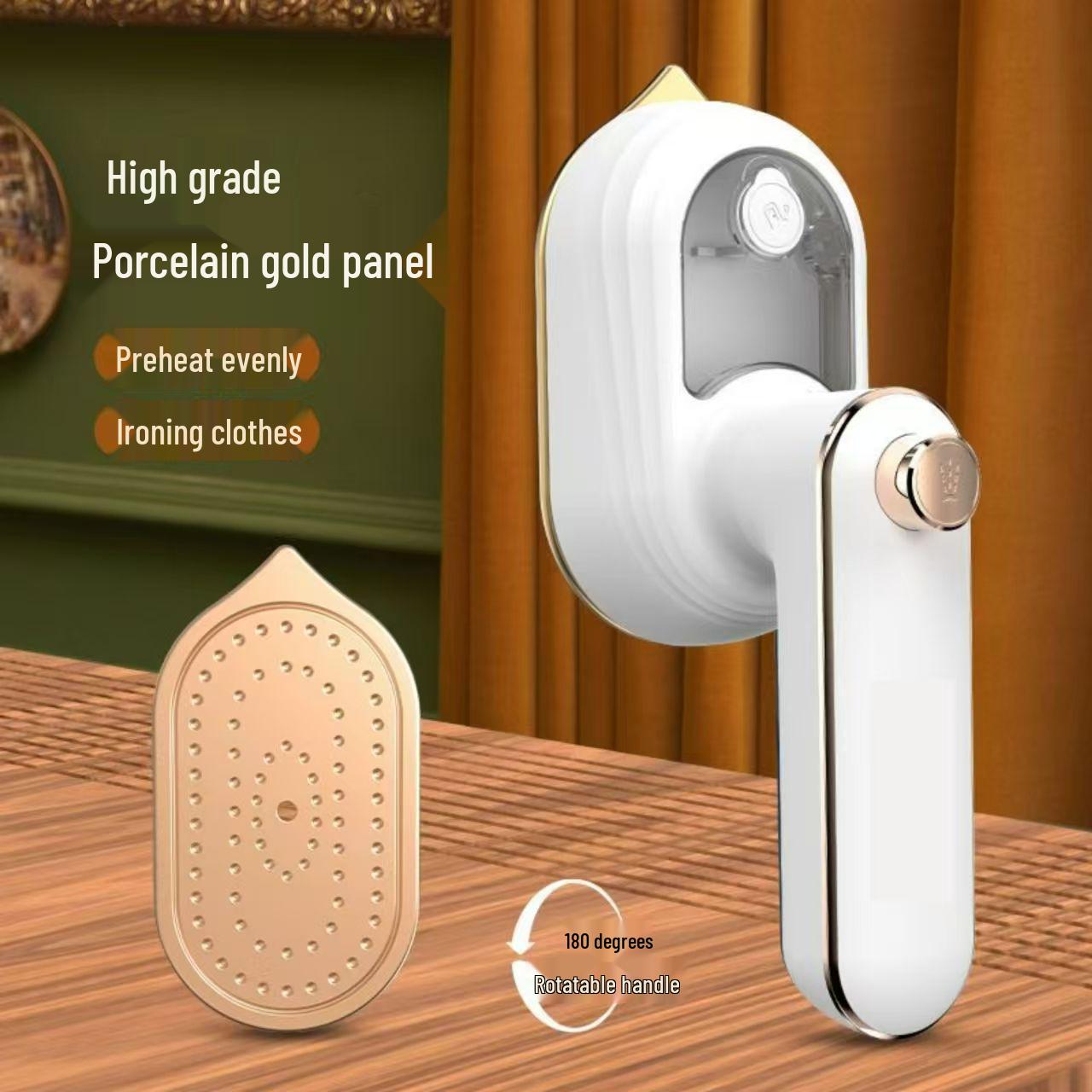 Portable Handheld Garment Steamer and Iron for Home and Dorm Use