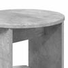 Side Cabinet Concrete Grey Particleboard