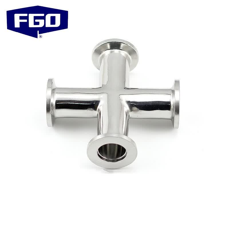 FGO KF25 Acero Inoxidable 304 Accesorios Cruzados de Vacío