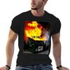 Dumpster Fire - I'm Fine T-Shirt T Shirt Man Casual T Shirt Personalised Man T Shirt Designer T