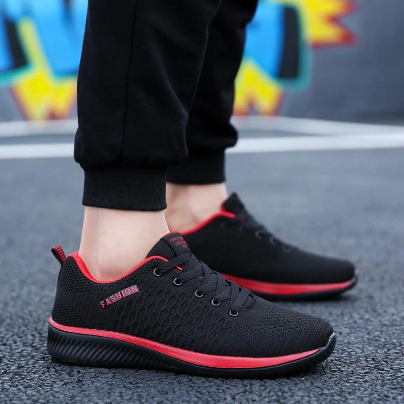 Fashion Shoes for Men Sneakers Summer Casual Running Shoes Mesh Light Breathable 2024 New Hot Sale Athletic Walking Gym Shoes Plus Size