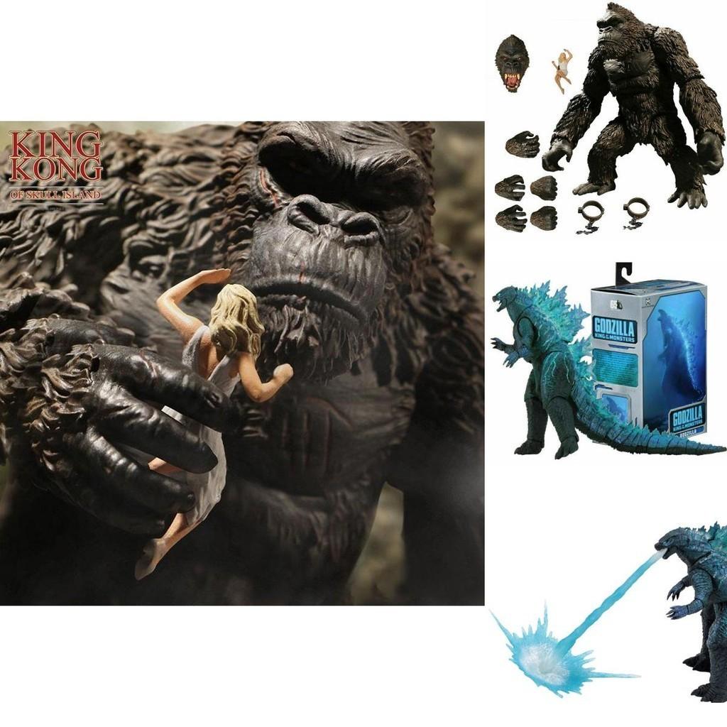 Stunning Godzilla Vs King Kong 7-inch Pvc Figure Perfect For Toy Collections And Displays