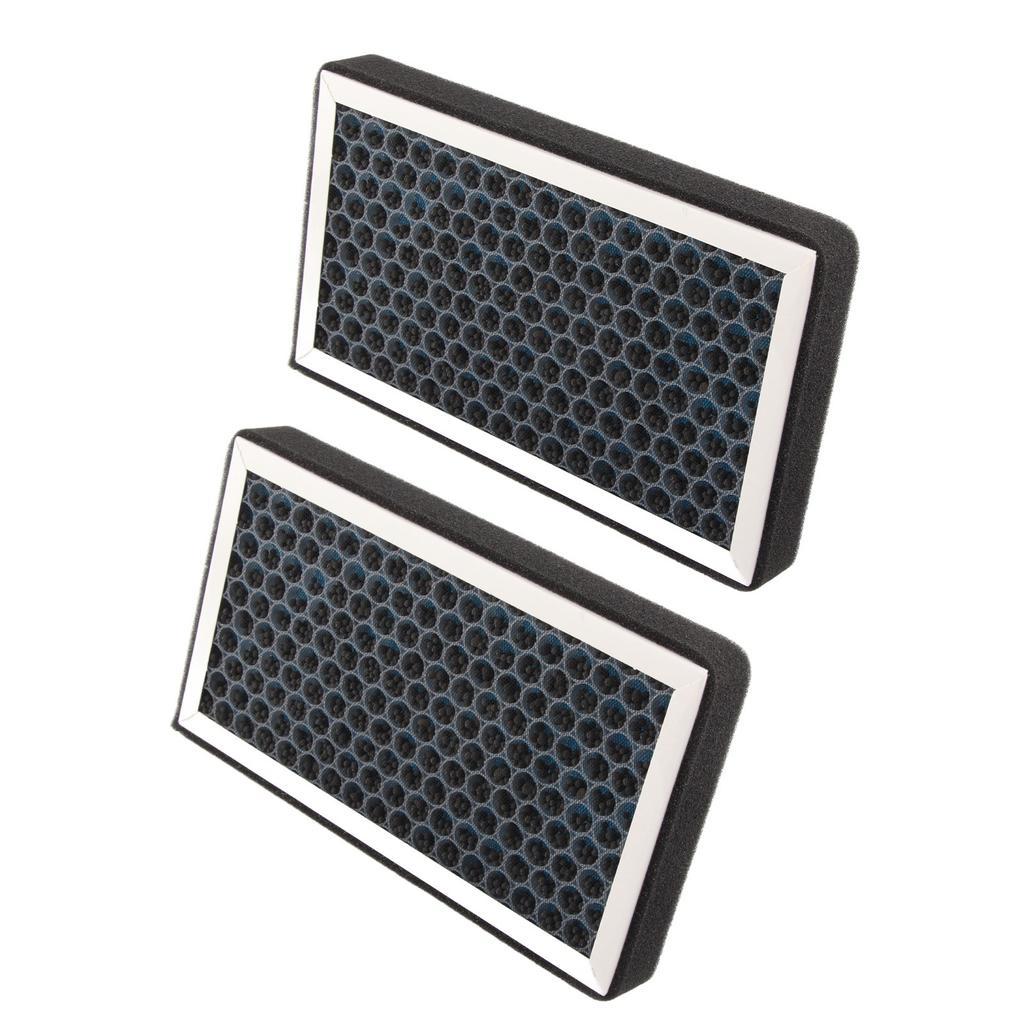 2PCS Cabin Air Filter with Activated Carbon Car Air Condition Air Intake Filter Accessories Replacement For Tesla Model