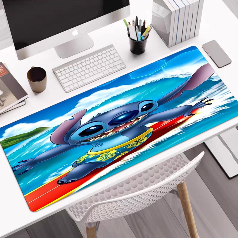 Stitch Theme Mouse Pad, Non Slip Rubber Base, Multifunctional Office & Home Decor, Perfect for Workspace Personalization.