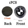 74mm 82mm Car Hood Front Badge Tail Trunk Emblem Replacement Sticker Bmw F20 F30 G20 f31 F34 F10 G30 F11 X3 F25 X4 I3 M3 M4 AV3