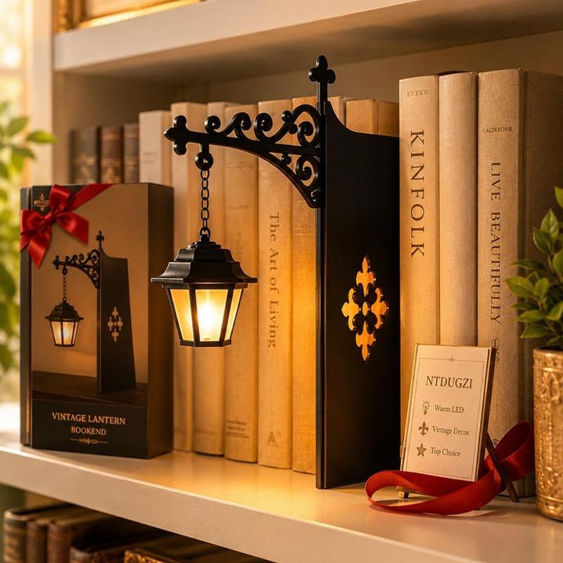 Bookshelf Lamp Library Lantern Light Library Lantern Bookshelf Mini Bookcase Lamp Book Nook Lamp Reading Nook Decor For Home
