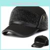 Winter Protection Ear Hat Middle Aged Elderly Made Warm Cotton Thickened Velvet