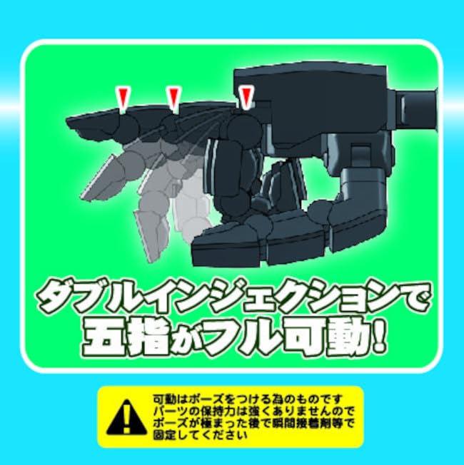 Hobby Base Premium Parts Collection Joint Technique EX Ultimate Kaku S Gray Plastic Model Parts Ver.2.0 G. PPC-T117 (Robot)