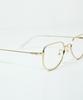 Timideupeulikeu Jayni Gold Titanium Glasses