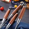 Zhishi 304 Stainless Steel Wok Spatula & Soup Ladle Set with Pear Wood Handles