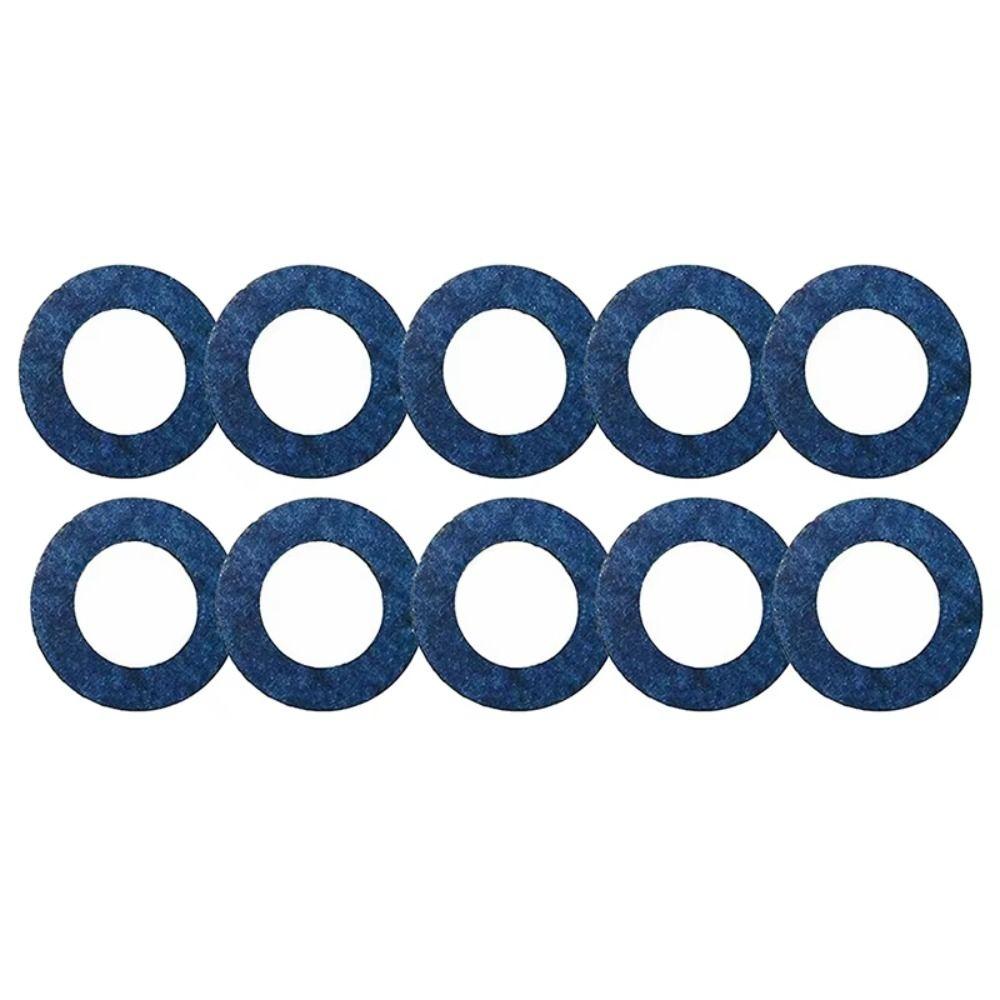 10pcs Aluminum Material Oil Pan Gaskets Seal Washer Crush Gasket Washers Oil Change Service