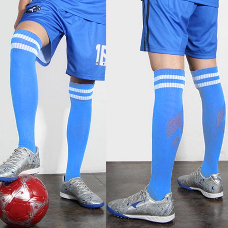 1/5 Pairs Adult Child Football Socks Soccer Baseball Stockings Man Women Training Wear-resistant Running Sports Futsal Long Sock