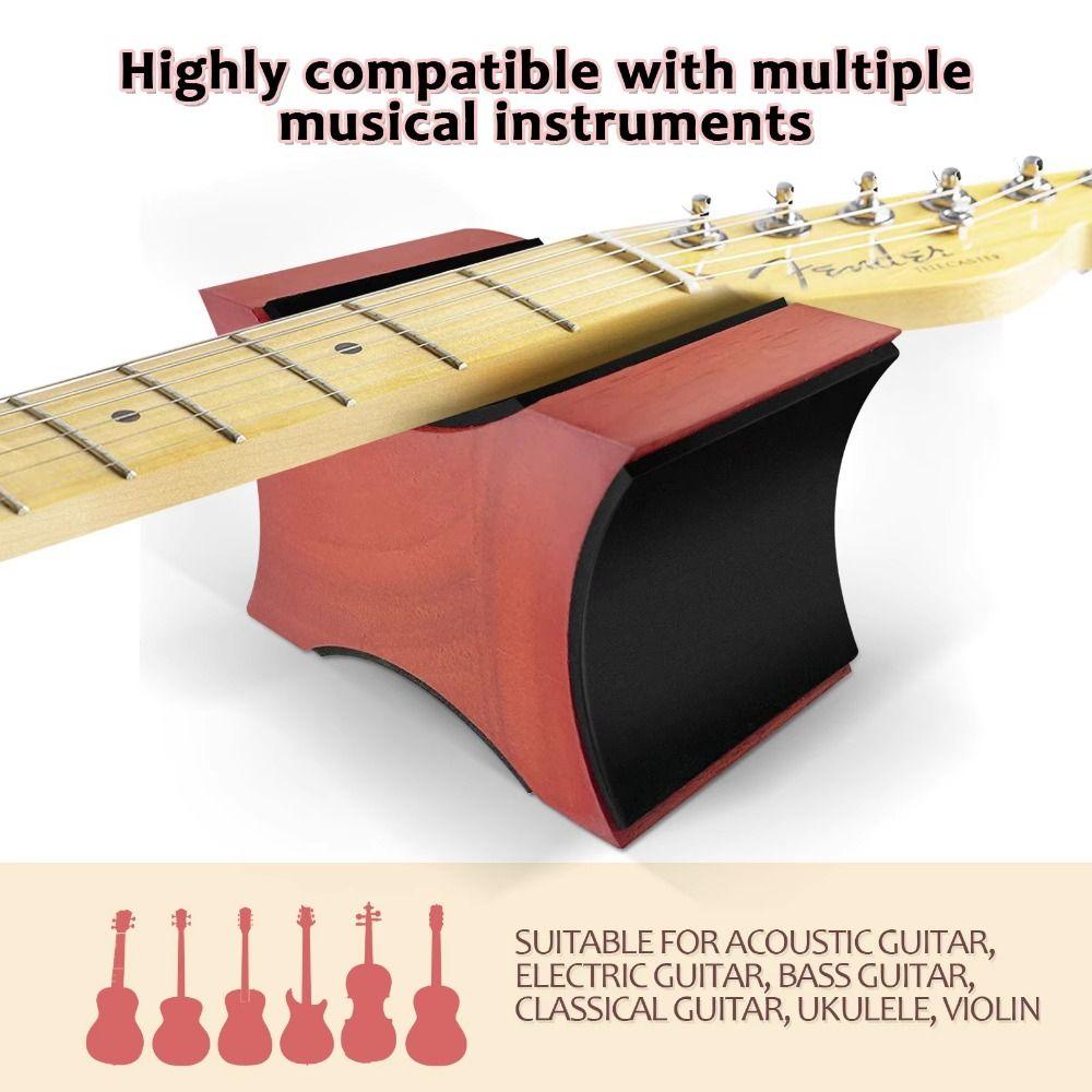 2 Usage Height Guitar Neck Rest Support Pillow Guitar Neck Stand Holder Electric Acoustic Guitar