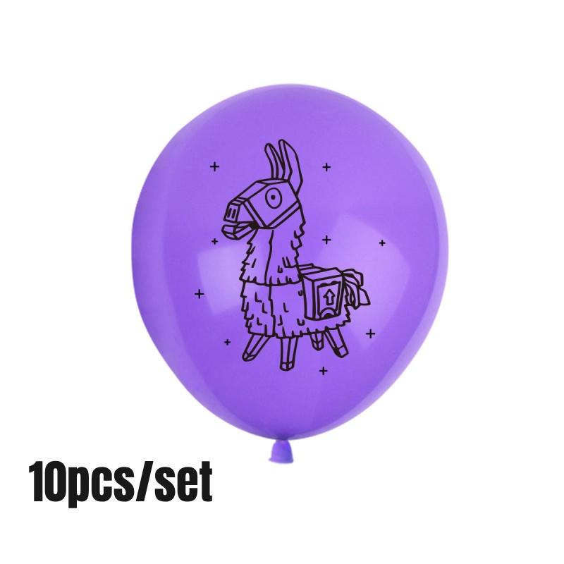 Fortnite Themed Birthday Party Decorations Latex Balloons Cross-border Best Seller