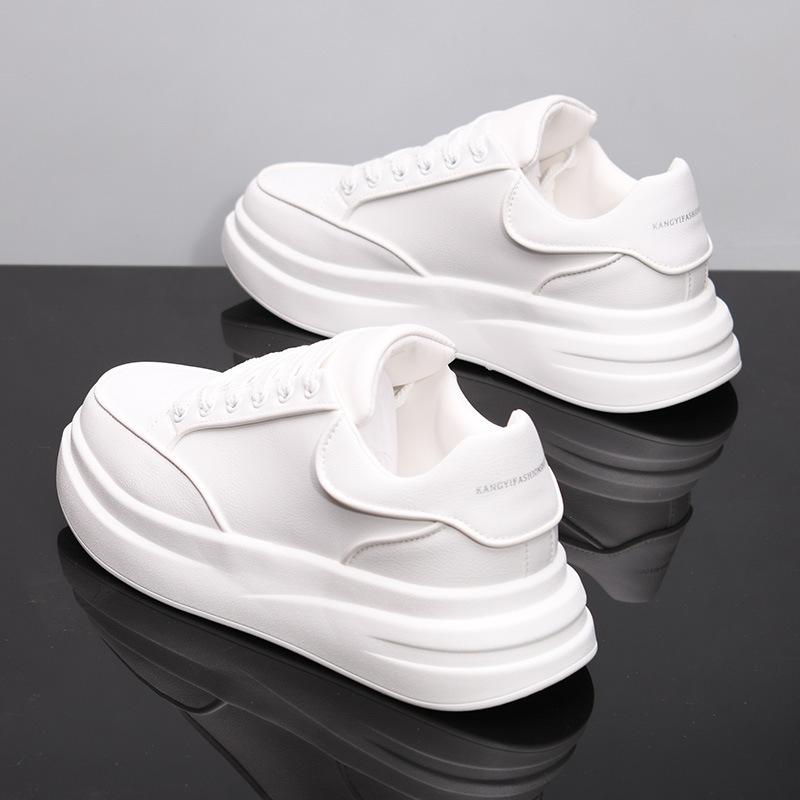 McQueen кожаные платформы повседневные маффины повседневная обувь спортивная кеды KY2 низкие 35