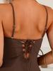 European & American Slimming Backless One-Piece Swimsuit 2026