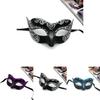 Halloween Mask With Plastic Half Face Design For Cosplay And Costume Parties