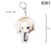 Otome Game 'Evil Heiress' Acrylic Keychain: Trapped in a Dating Sim