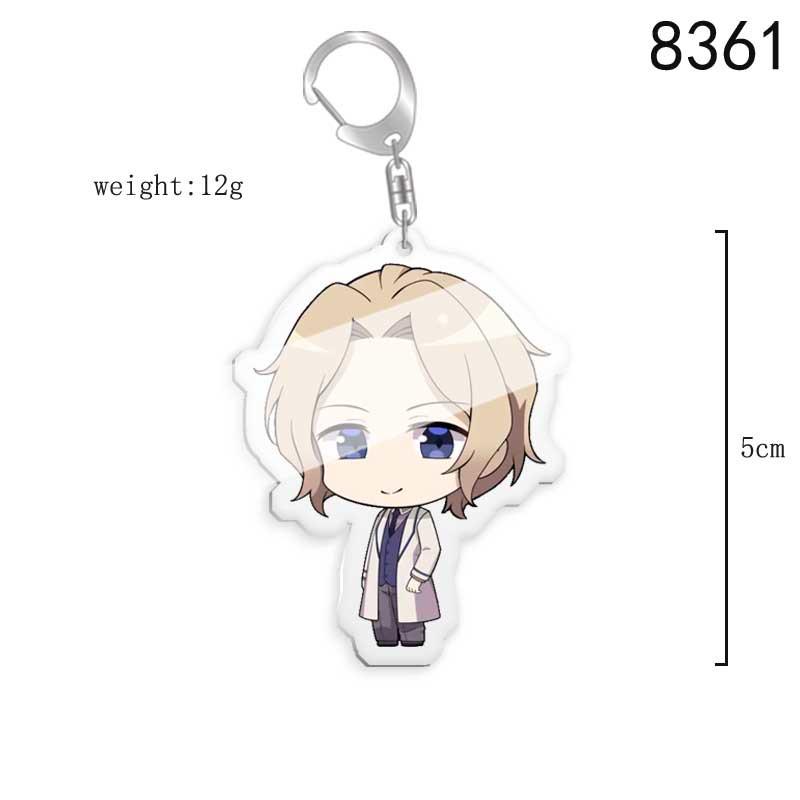 Otome Game 'Evil Heiress' Acrylic Keychain: Trapped in a Dating Sim