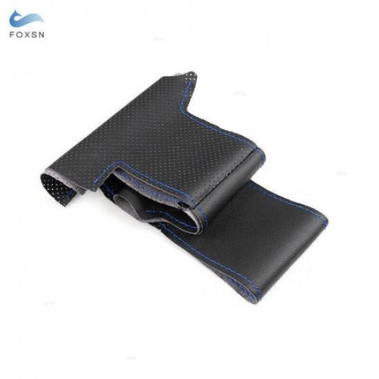 Hand-stitched Splice Leather Steering Wheel Cover For Toyota Prius 20 XW20 04-09