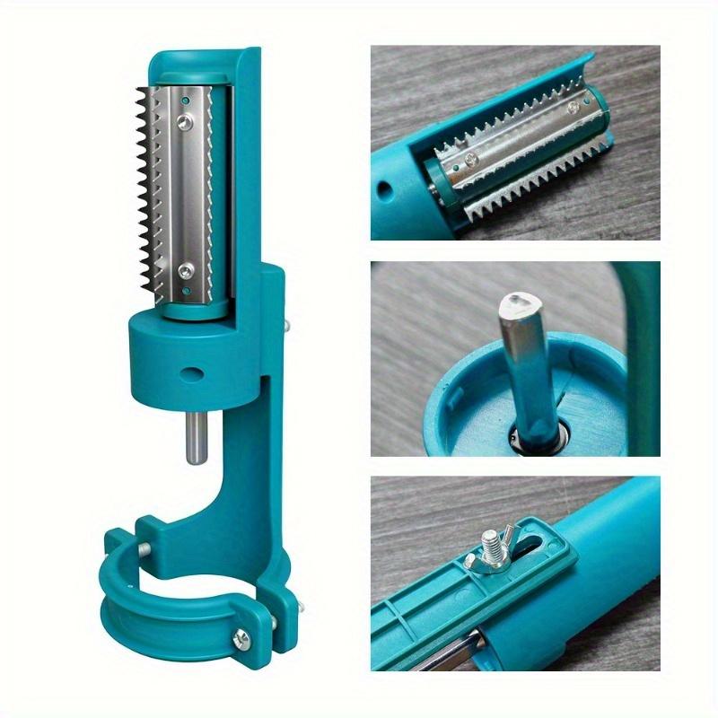 Fishing Scale Scraper Tool with Electric Drill , Easy Fish Scale Removal, Durable Plastic Kitchen Gadget for Fresh Fish Cleaning