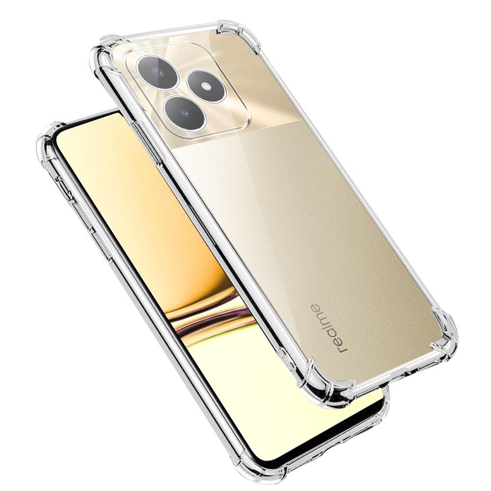 For Realme C51S C51 Case Silicone Soft Clear Shockproof Protect Back Cover For Realme C53 Clear Phone Case on Realme C55 Fundas