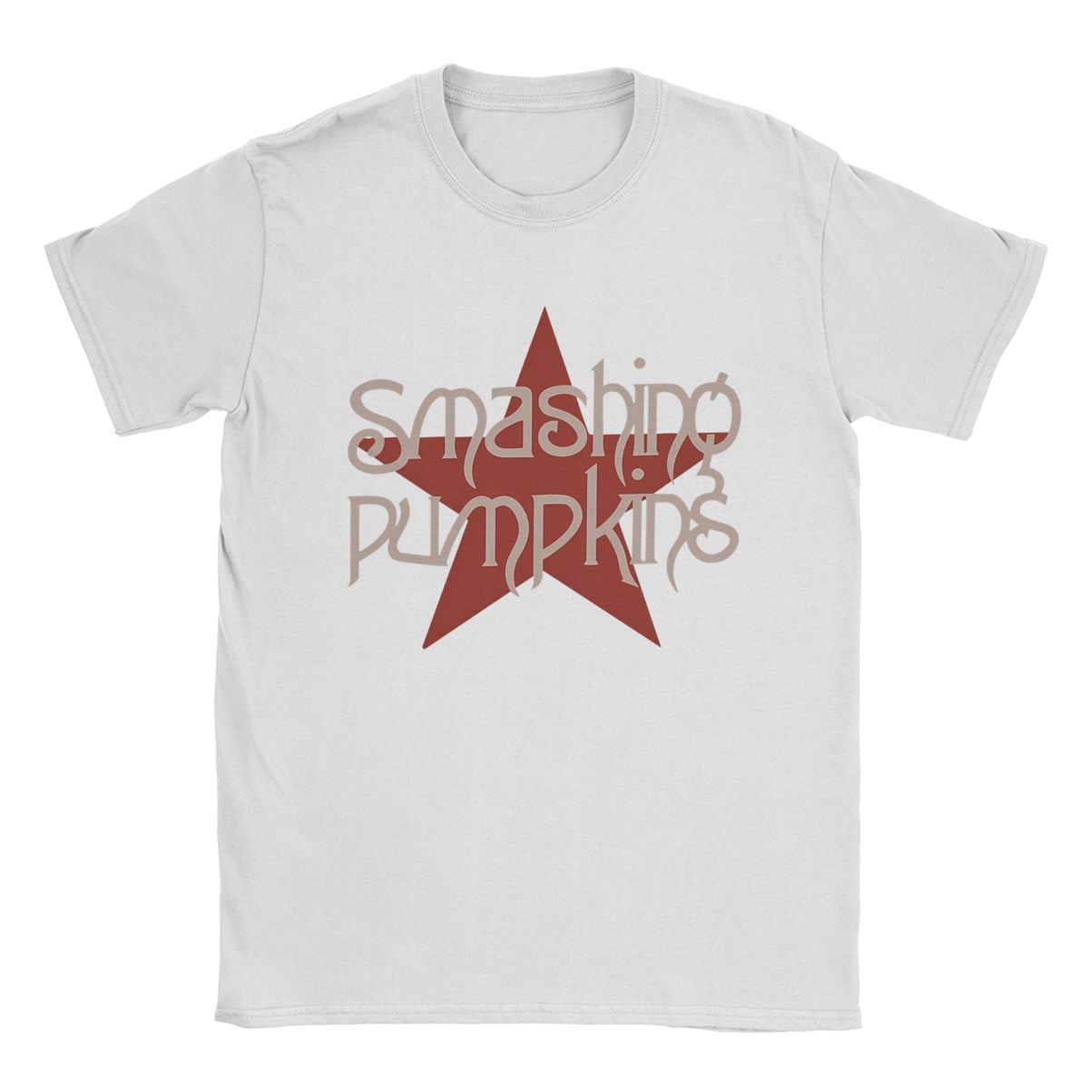 

Smashing Pumpkins T Shirt Men 100% Cotton Vintage T-Shirt Crew Neck Tee Shirt Short Sleeve Tops Gift Idea M