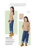 Autumn/Winter Girls' Mid-High Neck Ribbed Knit Sweater Top