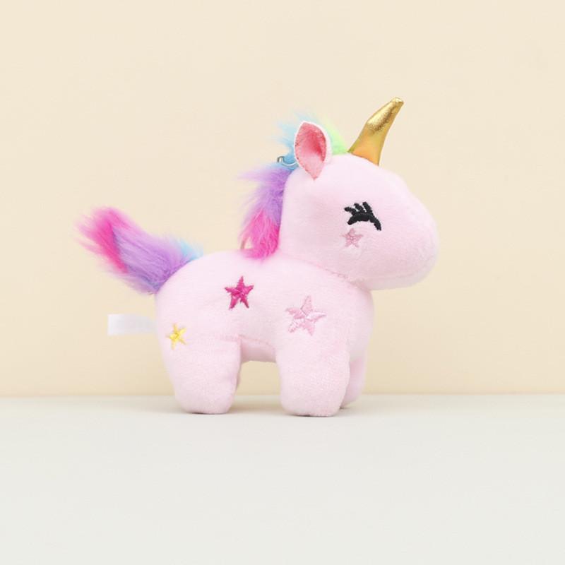 

Очаровательный плюшевый брелок в виде единорога, симпатичная мягкая игрушка, подарочный пакет для свадьбы Pink Unicorn