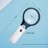 Kujucun Handheld LED Illuminated Magnifying Glass