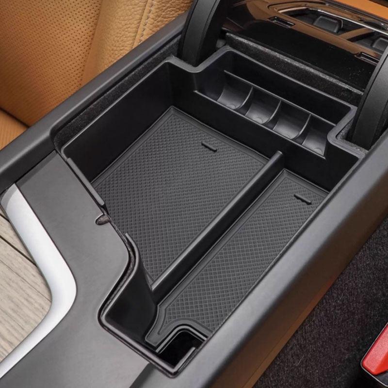 

For Volvo XC60 2018-2024 XC90 2015-2024 S90 S60 V60 V90 LHD Car Interior Accessories ABS Plastic Center Control Storage Box