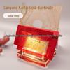 2027 Year of the Sheep 999 Pure Gold Banknote – New Year Gift, Business Commemorative Note, Red Envelope for Opening and Driving.