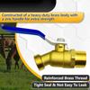 Corrosion Resistant Stock Tank Drain Plug Kit Outdoor Garden Faucet Valves Stock Tank Drain Plug Easy To Install