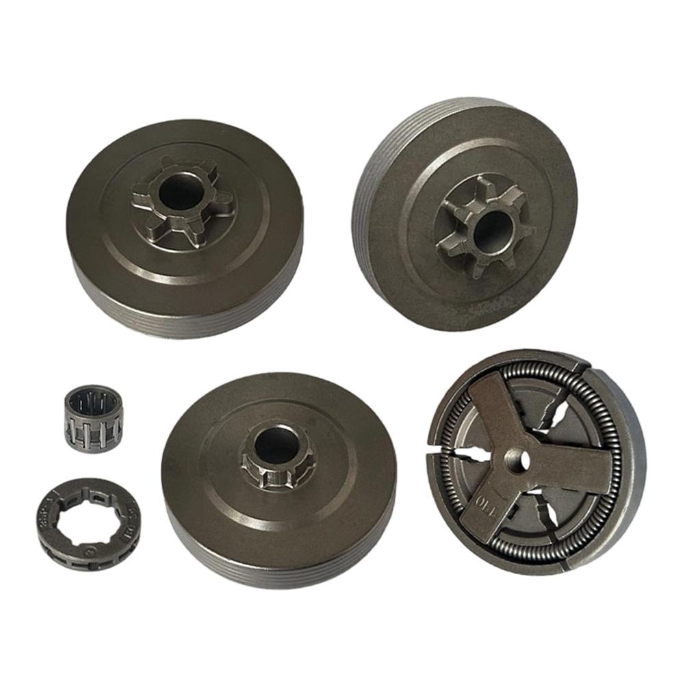 Chainsaw Clutch Drum Compatible with CS1700 For CS3700 CS4200 ZOMAX ZM-4000 ZM40 Metal 6 Tooth 7 Tooth Split Type
